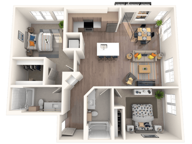 Snake Eyes floor plan